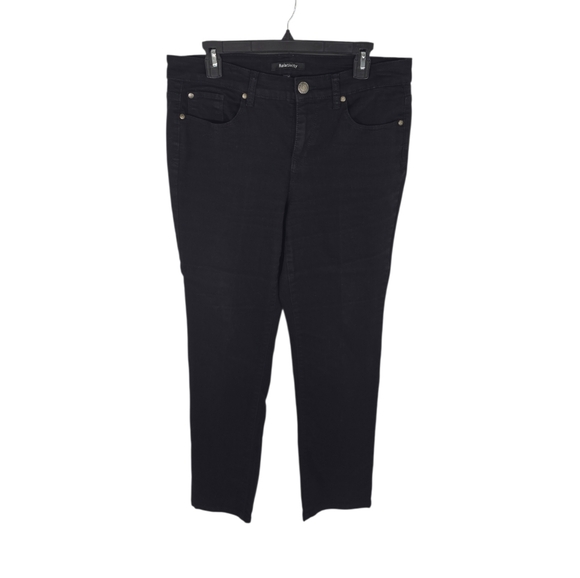 {Relativity} Missy 5 Pocket Skinny Jeans - Black - Size 12 - Picture 3 of 11